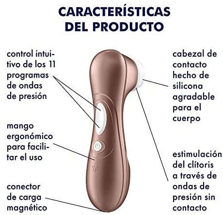 SATISFYER PRO 2 next generation el mejor succionador de clítoris características del producto