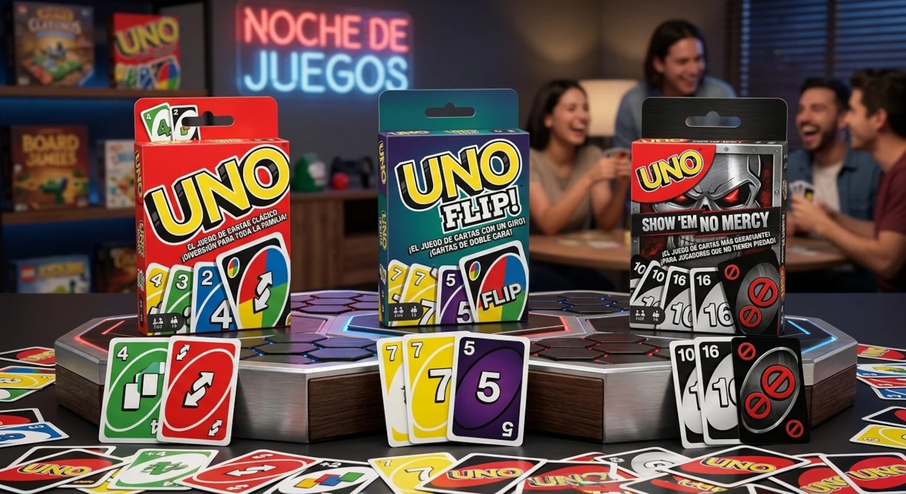 Versiones juego de mesa Uno