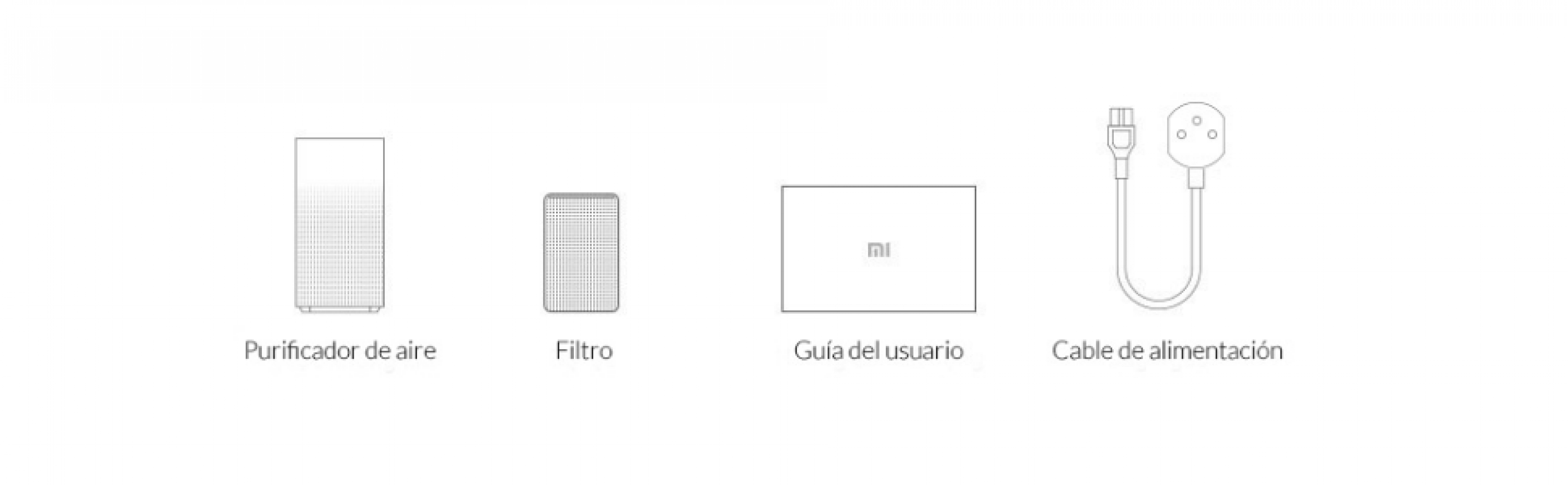 Purificador de aire para el hogar Xiaomi AC-M6-SC Air Purifier 3H