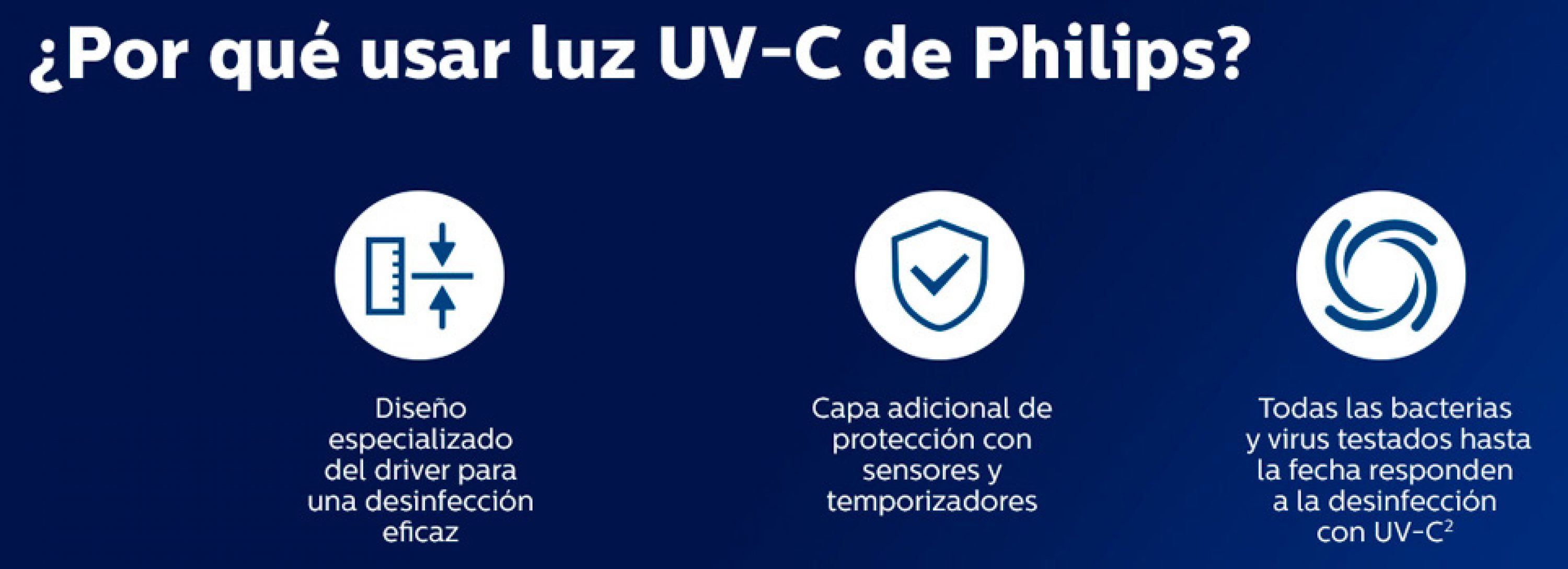 Lámpara de desinfección por luz ultravioleta Philips UV-C