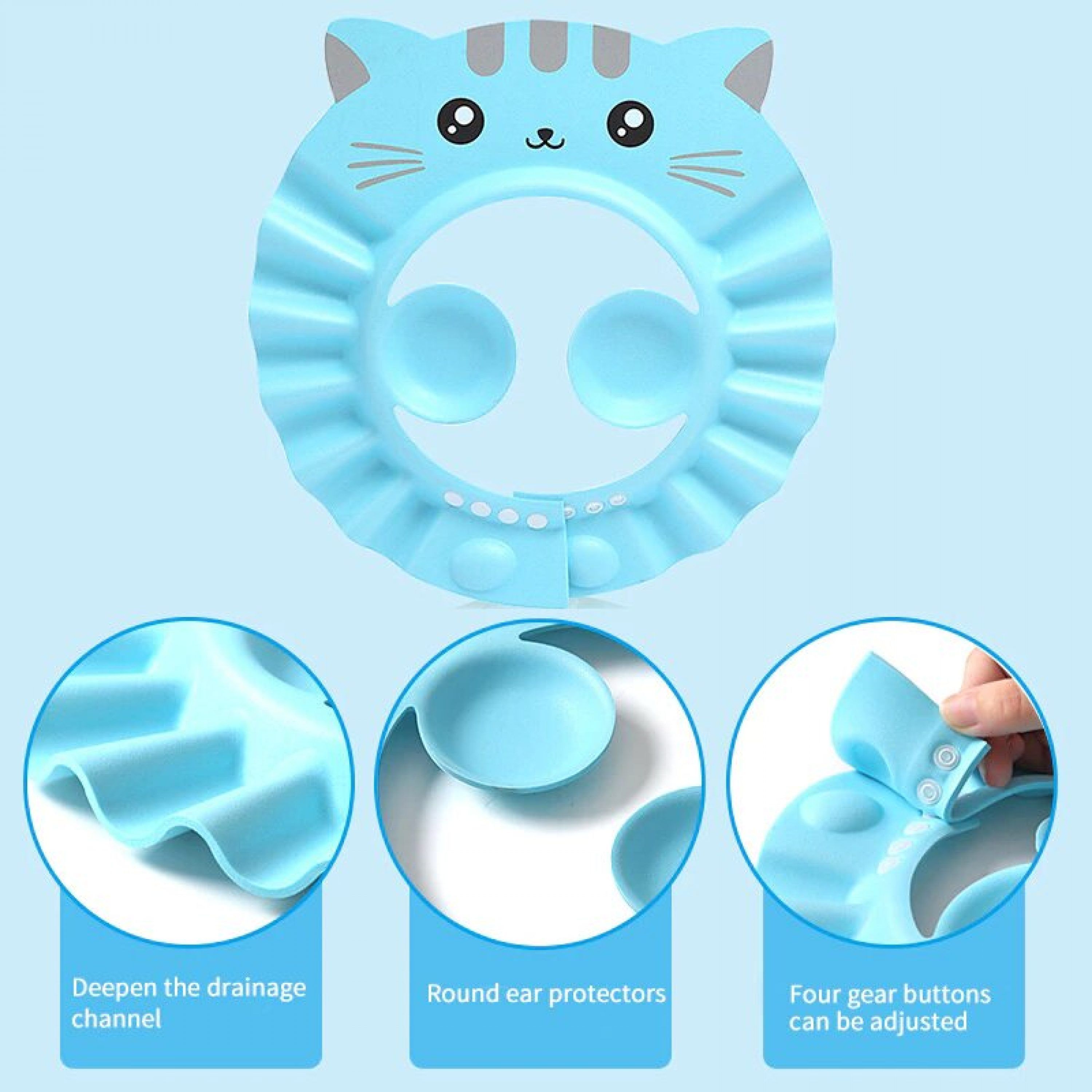 Los mejores gorros de ducha para bebé de Aliexpress
