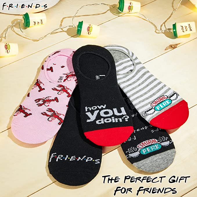 Calcetines tobilleros de la serie Friends