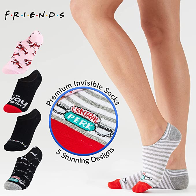 Calcetines tobilleros de la serie Friends