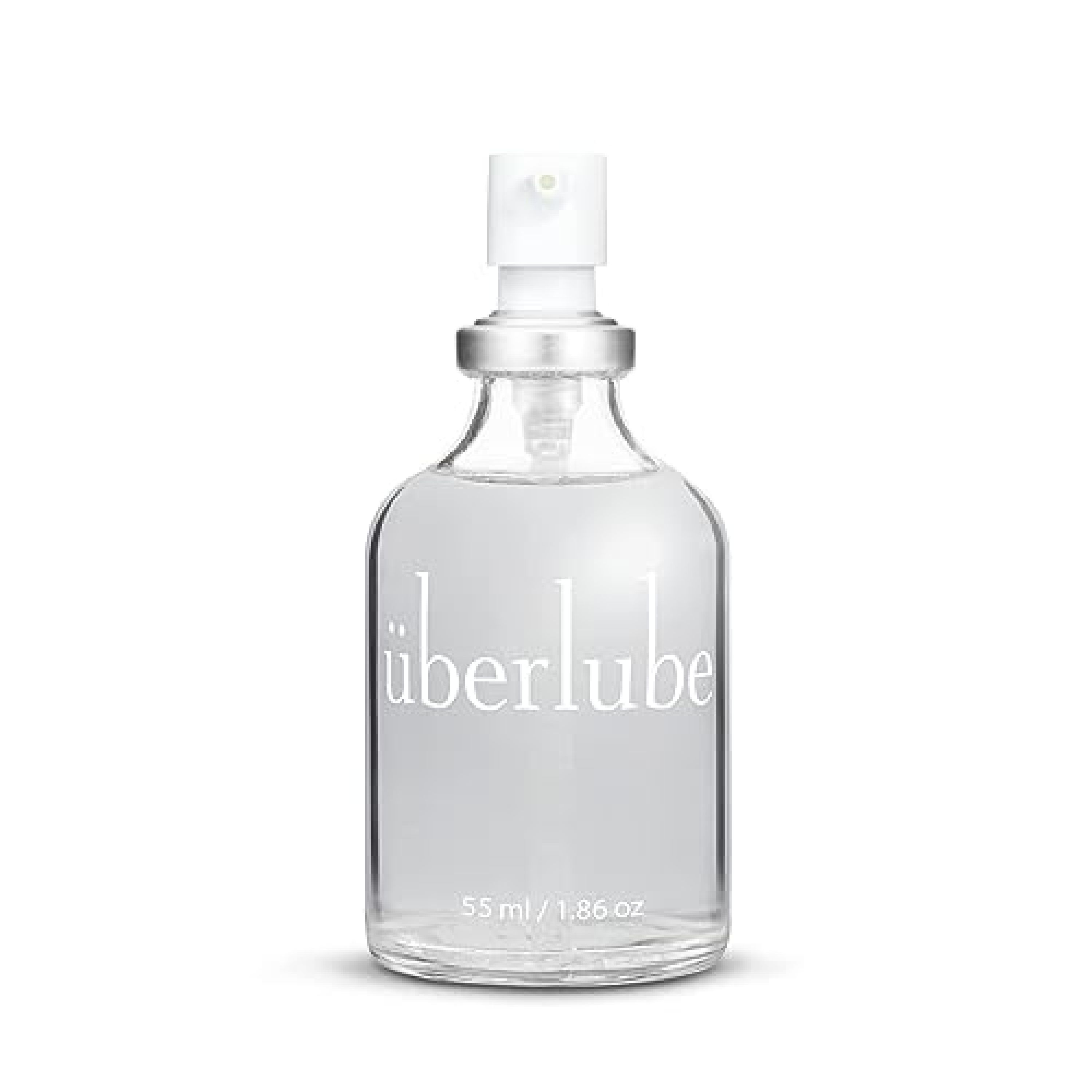 Überlube de gel lubricante | Lubricante sexuales estimulantes de silicona para el sexo anal - compatible con látex, sin perfume, sin sabor, sin residuos - 55ml plata