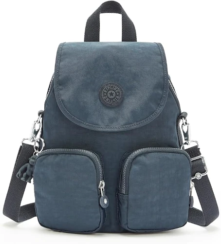 Mochila pequeña para mujer Kipling FIREFLY UP azul turquesa