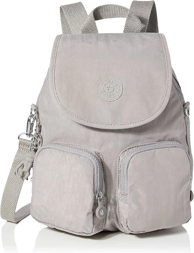 Mochila pequeña para mujer Kipling FIREFLY UP crema