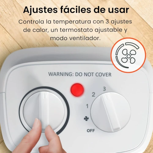 Calefactor Cerámico de 2000 W Pro Breeze
