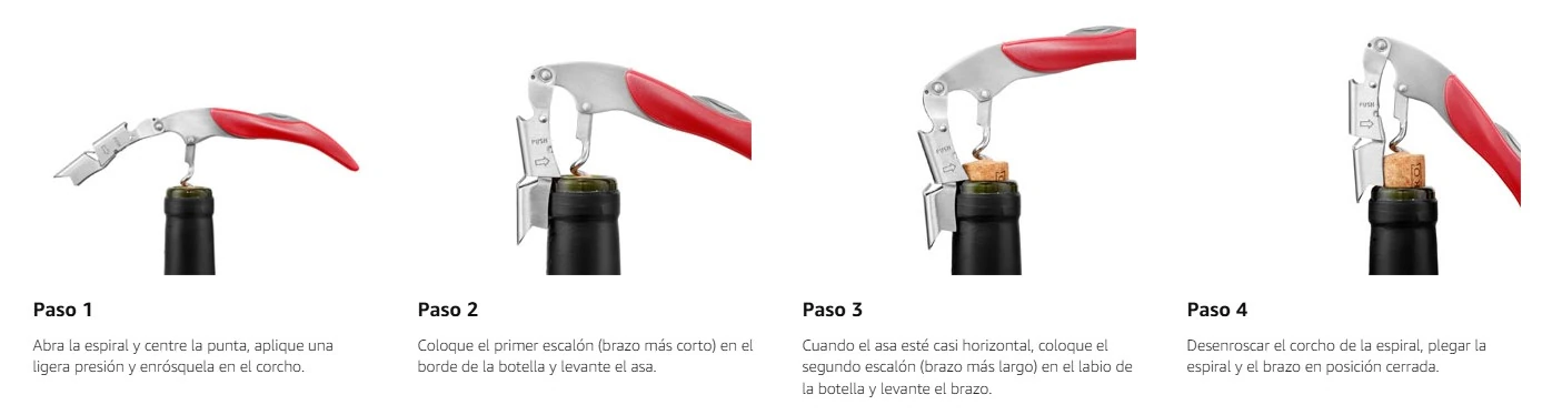 Sacacorchos profesional camarero Le Creuset