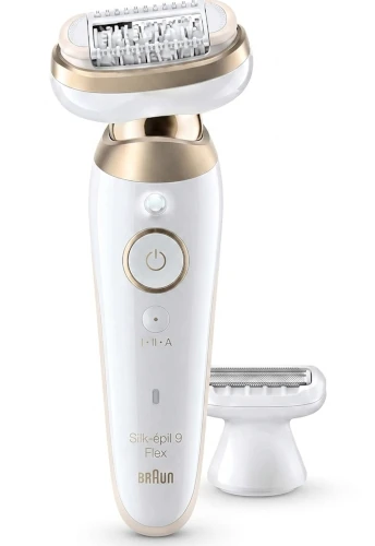 Braun Silk-épil 9 Flex SkinSpa Depiladora Eléctrica Mujer, 9-681 3D