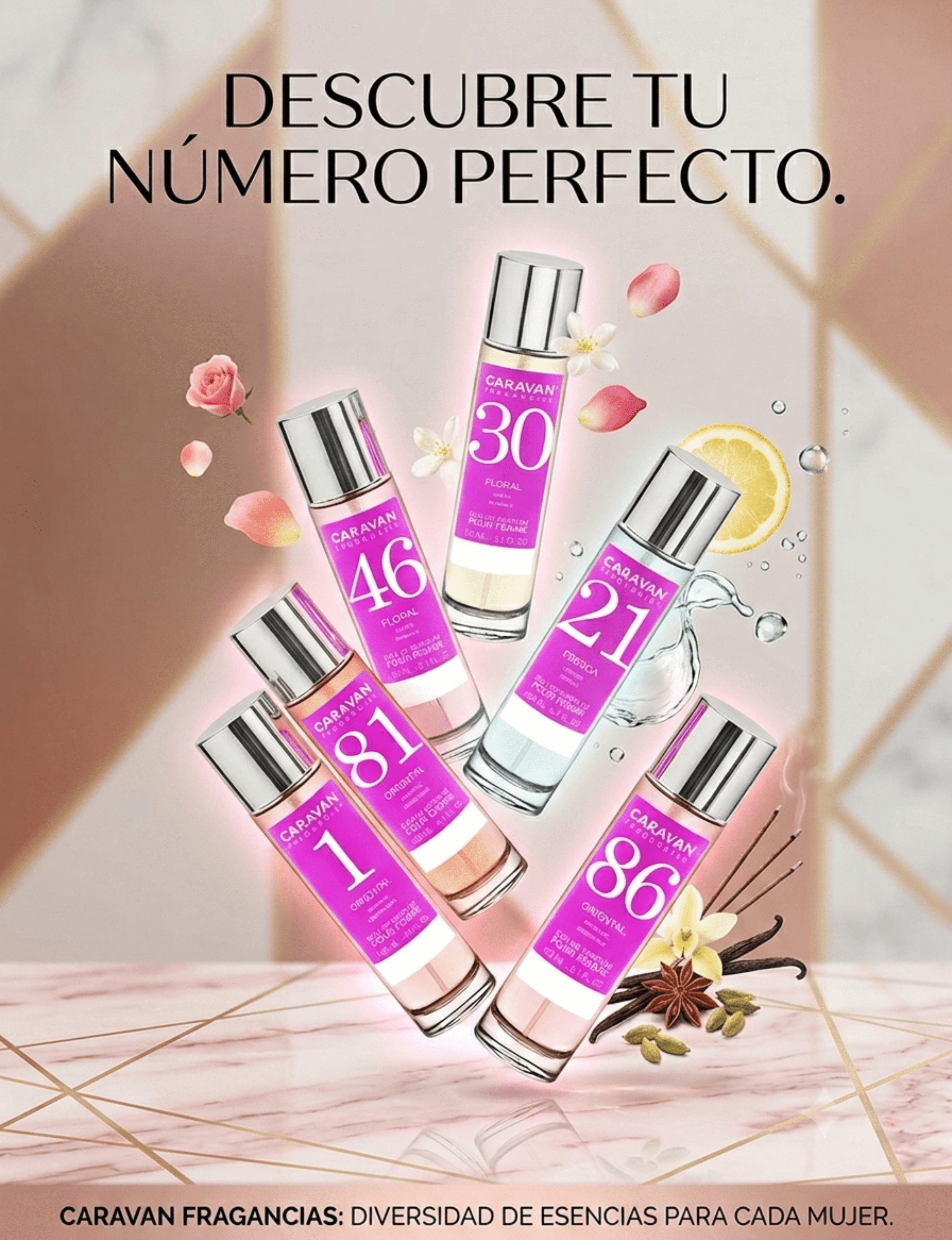 Caravan Fragancias. Diversidad de esencias para cada mujer