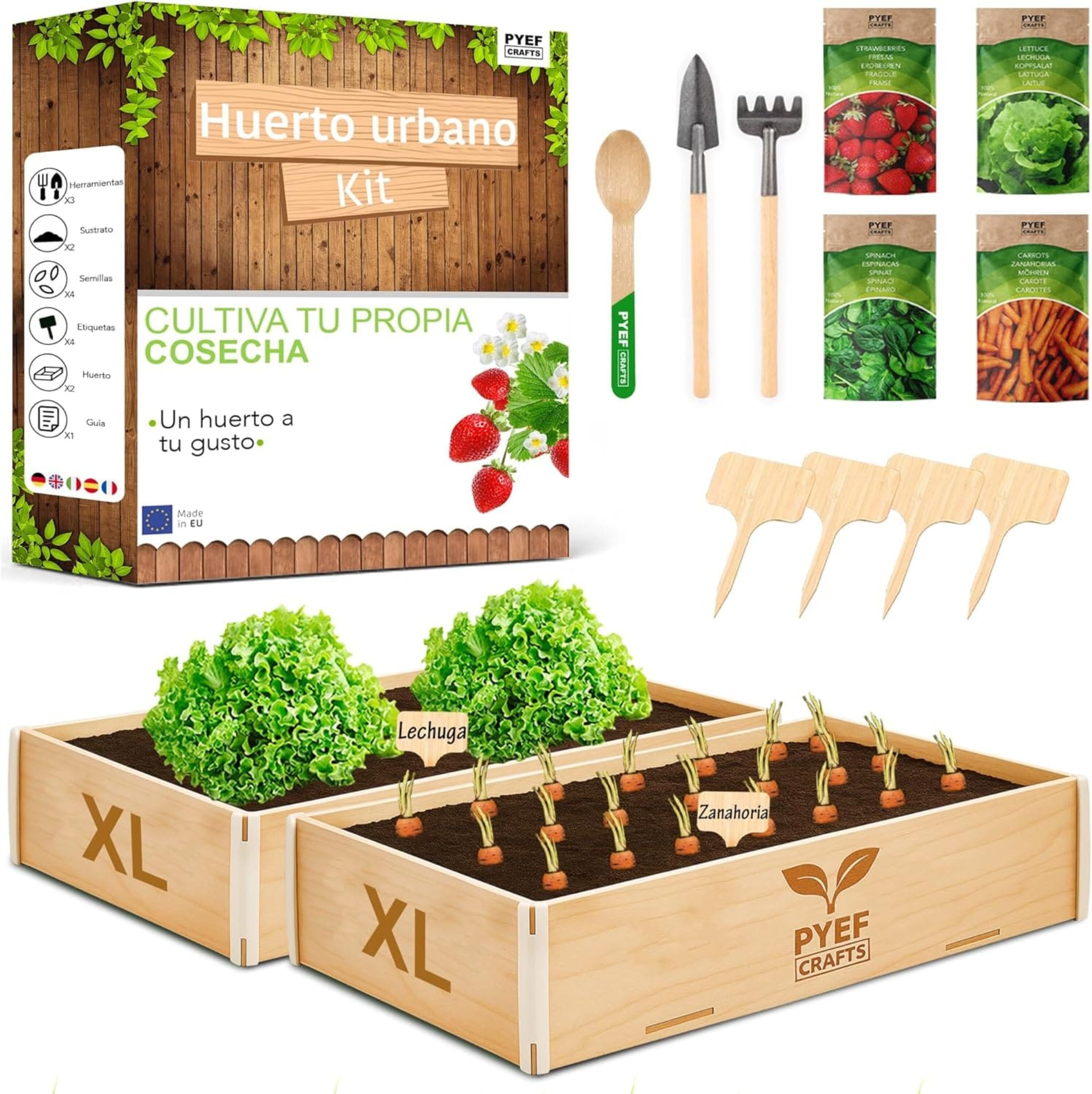 Kit de cultivo urbano