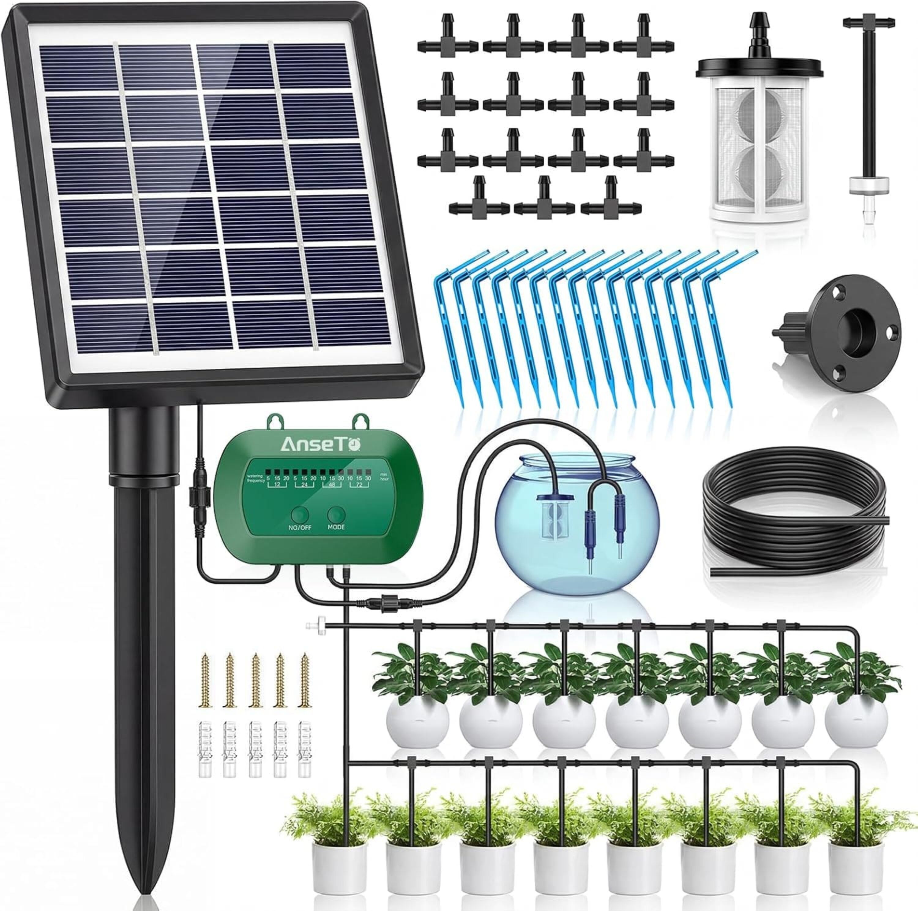 Riego automatico solar