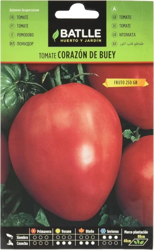 Semillas Batlle Tomate Corazon de Buey