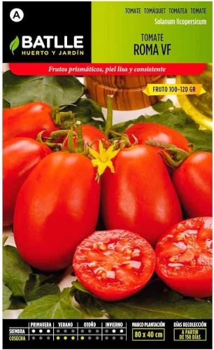 Semillas Batlle Tomate ROMA o PERA