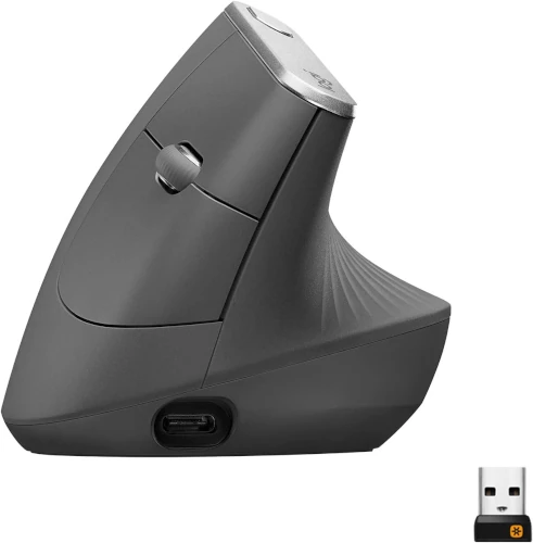 Logitech MX Vertical Ratón Inalámbrico Ergonómico