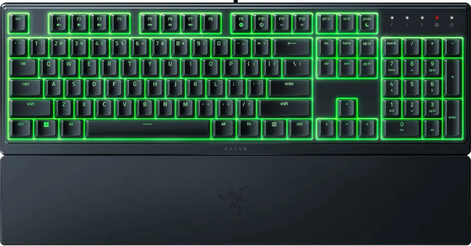 Razer Ornata V3 X - Teclado para Juegos de Bajo Perfil (Interruptores de Membrana Silenciosos