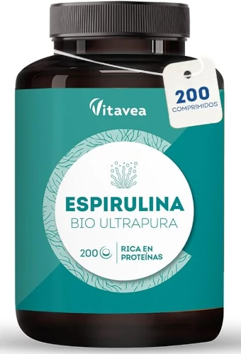Vitavea Espirulina BIO 500 mg - 200 Comprimidos Puros