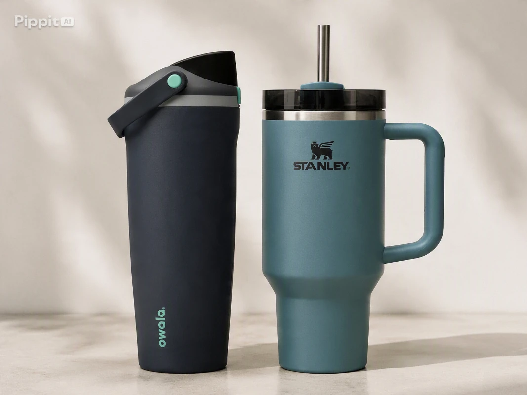 Comparativa Owala FreeSip Sway vs. Stanley Quencher H2.0 FlowState