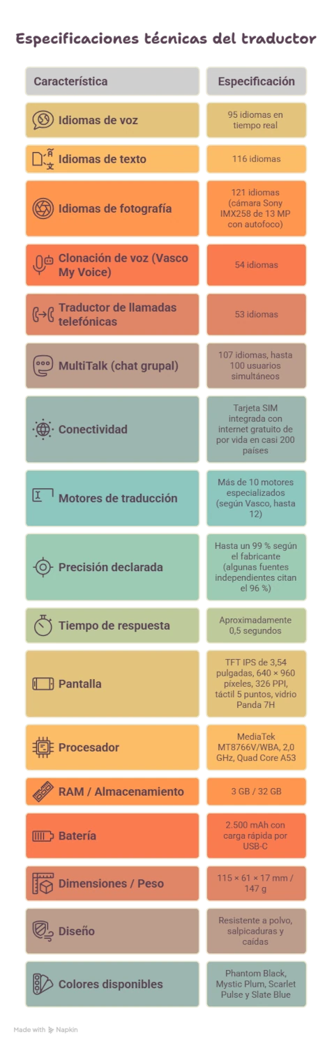 Ficha técnica Vasco Q1