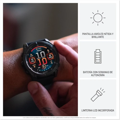 Garmin fēnix ​​8 caracteristicas
