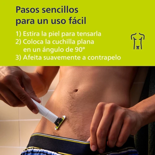 OneBlade intimate pasos de uso