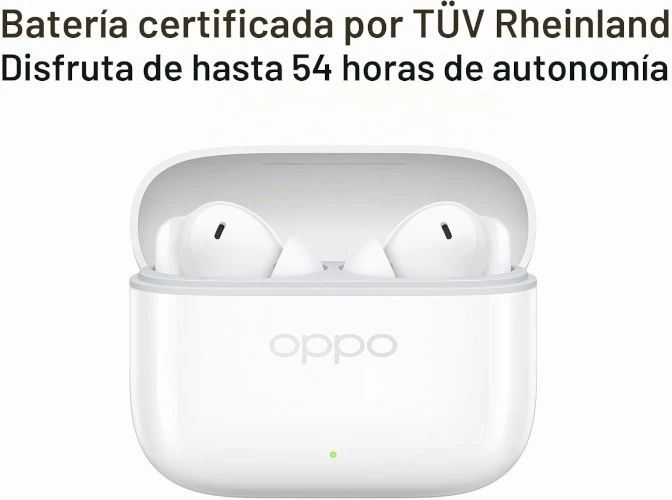 Oppo Enco Buds3 PRO 54 horas autonomia