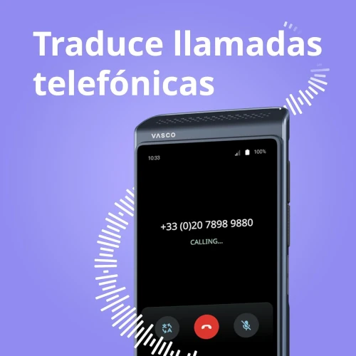 Vasco Q1 Traductor llamadas telefonicas