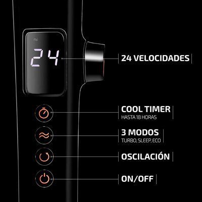 Ventilador de Pie EnergySilence 1040 SmartExtreme de Cecotec opciones
